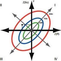 Example of a bioelectrical impedance analysis (BIA) segmen…